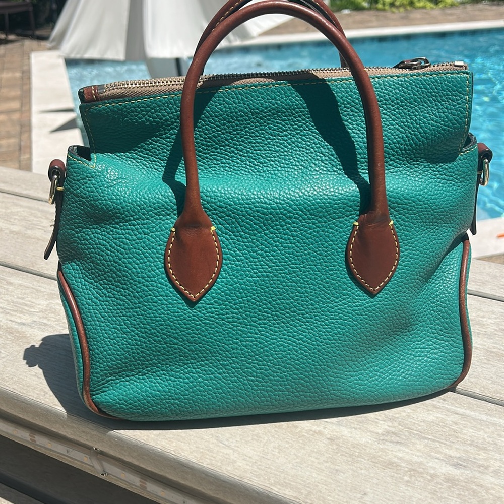 Dooney & Bourke Pebble Grain Satchel - Picture 2 of 4